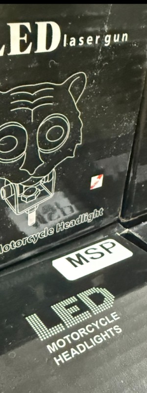 چراغ پروژکتور جلوی موتور سیکلت مدل ببری گربه ای