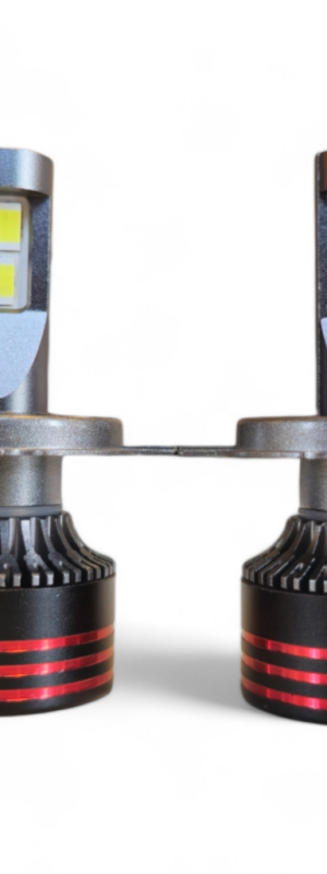 هدلایت لنزو پایه H4 مدل m10 pro white بسته دو عددی