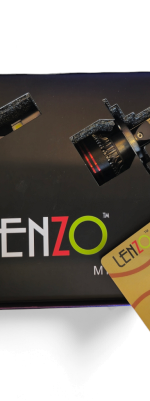 هدلایت لنزو پایه H4 مدل m10 pro white بسته دو عددی