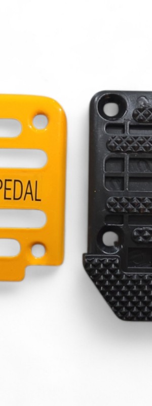 روکش پدال خودرو مدل TYPE R  مجموعه 3 عددی