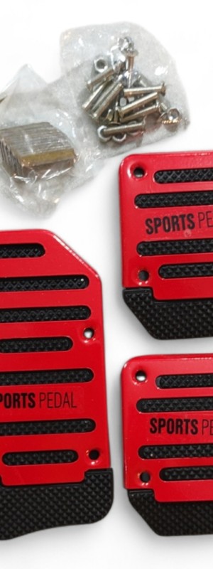 روکش پدال خودرو مدل TYPE R  مجموعه 3 عددی