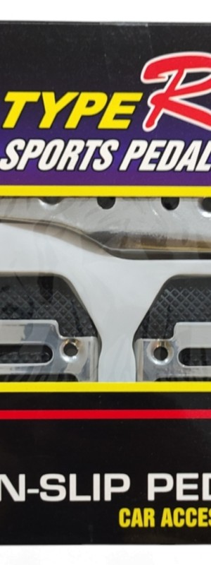 روکش پدال خودرو مدل TYPE R  مجموعه 3 عددی