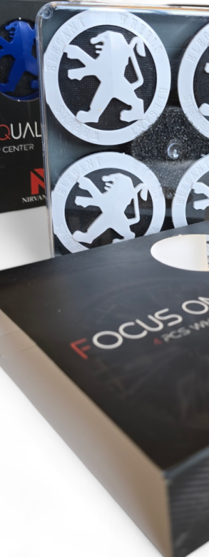 کاپ رینگ  پژو  برند نیروانا پارت بسته چهار عددی