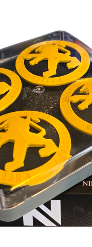 کاپ رینگ  پژو  برند نیروانا پارت بسته چهار عددی