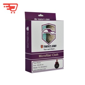 دستمال نظافت خودرو مدل پولیشی Tc -pcs300x2 بسته 2 عددی