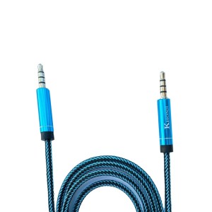 کابل AUX خنجی مدل KH-100 طول 1 متر