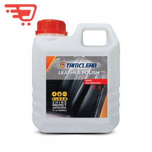محلول تمیزکننده و محافظ چرم خودرو  تام کلین مدل TC-CL1000N22 حجم 1 لیتر