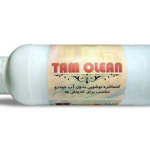 محلول کنسانتره سطوح داخلی خودرو تام کلین  1 لیتری