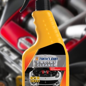 اسپری تمیزکننده موتور خودرو تام کلین مدل TC-DE480Y32 حجم 480 میلی لیتر