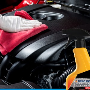 اسپری تمیزکننده موتور خودرو تام کلین مدل TC-DE480Y32 حجم 480 میلی لیتر