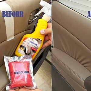 اسپری تمیزکننده داخل خودرو تام کلین مدل TC-DL480Y22 حجم 480 ml