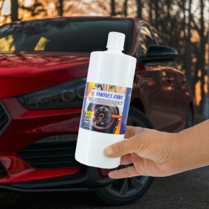 واکس لاستیک خودرو تام کلین مدل TC-DT1000Y42 حجم 1000 میلی لیتر