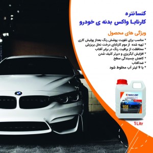 کنسانتره کارنابا واکس بدنه ی خودرو یک در ده تام کلین مدل TC-DB1000N61