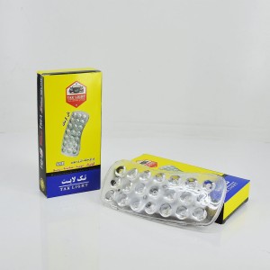 چراغ سقفی تیبا و کوییک تک لایت لنزی سوپر SMD