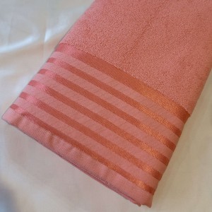 حوله حمام ابریشم فاضل مدل P-05 سایز 100x160 سانتی متر