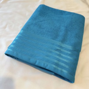 حوله حمام ابریشم فاضل مدل P-05 سایز 100x160 سانتی متر