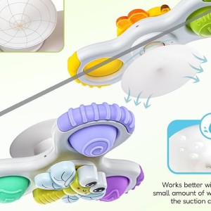 اسپینر چسبان پاپتی 3 عددی طرح حیوانات اسباب بازی SPINNING TOYS