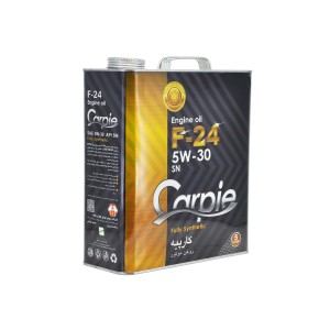 روغن موتور کارپیه کد F-24 مدل 5W30 SN حجم 5 لیتر
