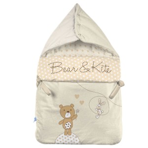 قنداق فرنگی زیپ دار BEAR &KITE رزبرن roseborn