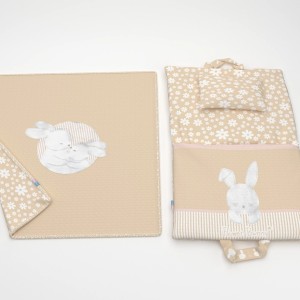 ست سه تکه مسافرتی Flower Bunny رزبرن roseborn
