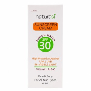کرم ضد آفتاب بی رنگ ناتوراسی SPF30+