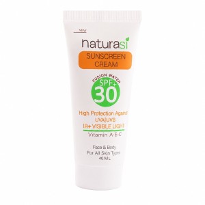 کرم ضد آفتاب بی رنگ ناتوراسی SPF30+