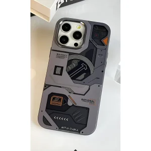 کاور مدل MECHA مناسب برای گوشی موبایل اپل iPhone 16 Pro Max
