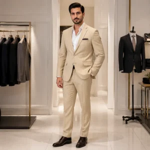 کت شلوار اسپرت برند VID مدل best man 01 تک دکمه