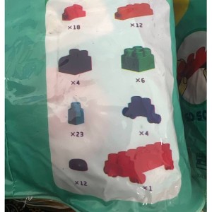 لگو نرم 230 تکه بسته بندی زیپ دار laiyinl