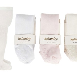 جوراب شلواری استپ دار نوزادی دخترانه کاتامینو KATAMINO