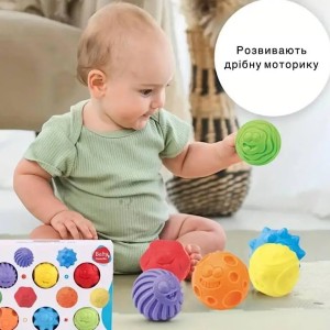 پوپت توپ حسی 6 عددی اسباب بازی baby favorite