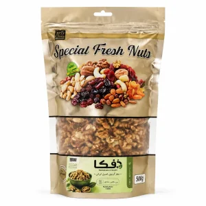 مغز گردو درجه یک اصیل ایرانی بسته ی 500 گرمی