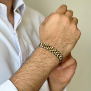 دستبند مردانه طرح رولکس مدل ;ghsd;
