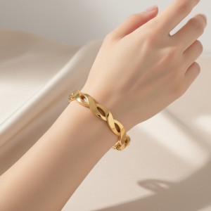 دستبند بنگل زنانه مدل ماهک