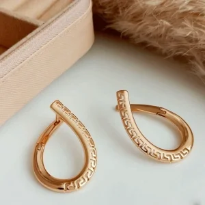گوشواره زنانه ژوپینگ طرح ورساچه