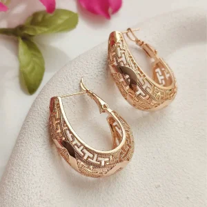 گوشواره زنانه ژوپینگ مدل اشکی ورساچ