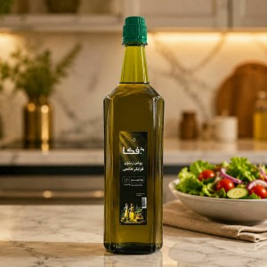 روغن زیتون فرابکر خالص دفکا حجم یک لیتر