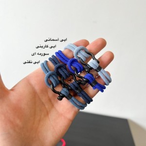 دستبند پسرانه امگا مدل  طنابی