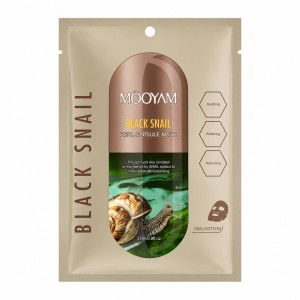 ماسک ورقه‌ای صورت Moyam مدل     Black Snail Rea