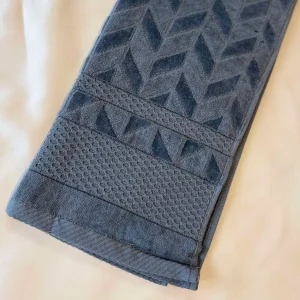 حوله ابریشم فاضل طرح گندم سایز 40x80 سانتی متر