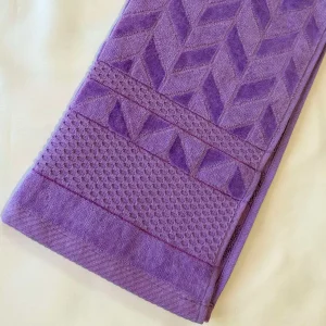 حوله ابریشم فاضل طرح گندم سایز 40x80 سانتی متر