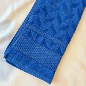 حوله ابریشم فاضل طرح گندم سایز 40x80 سانتی متر