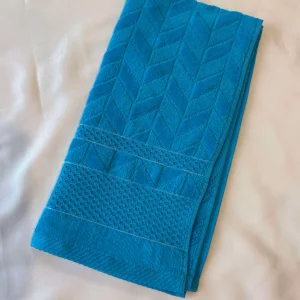حوله ابریشم فاضل طرح گندم سایز 40x80 سانتی متر