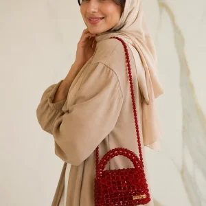 کیف دستی و دوشی زنانه مجلسی مدل کریستالی P&P