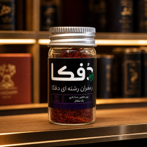 زعفران سرگل ممتاز دفکا وزن 4.608 مدل یک مثقال