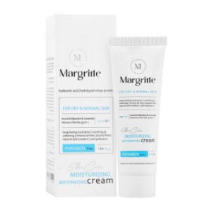 کرم آبرسان و مرطوب کننده مارگریت مدل hyaluronic acid مناسب برای پوست خشک و نرمال حجم 50 میلی لیتر