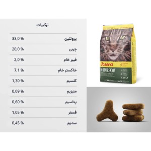 غذای خشک گربه بدون غلات جوسرا مدل نیچرکت (Josera NatureCat) - وزن ۱ کیلوگرم (فله)