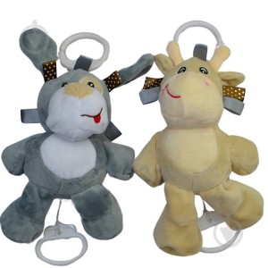 عروسک نخ کش موزیکال طرح حیوانات x.q.toy