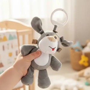 عروسک نخ کش موزیکال طرح حیوانات x.q.toy