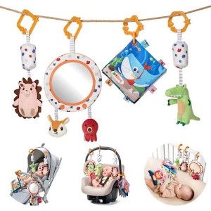 ست آویز کریر و کتاب حمام و آینه آویز دار نوزادی توماما Tumama
